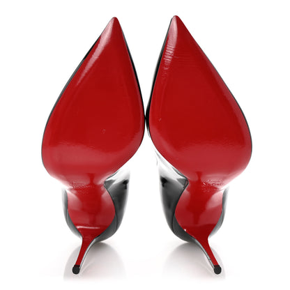 Christian Louboutin Patent Pigalle Follies 100 Pumps 39 Black 6 of 9