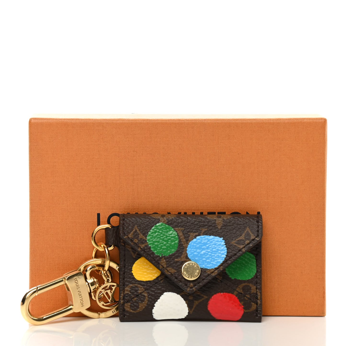 LV X YK Monogram Key Ring