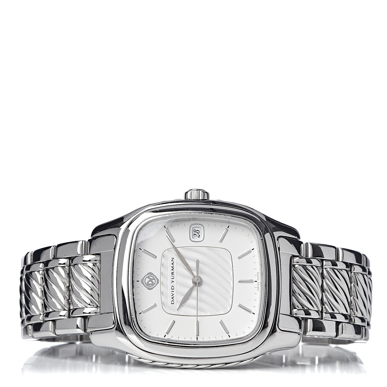 David Yurman Stainless Steel 35mm Thoroughbred Automatic Watch 3 of 6