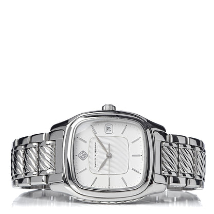 David Yurman Stainless Steel 35mm Thoroughbred Automatic Watch 3 of 6