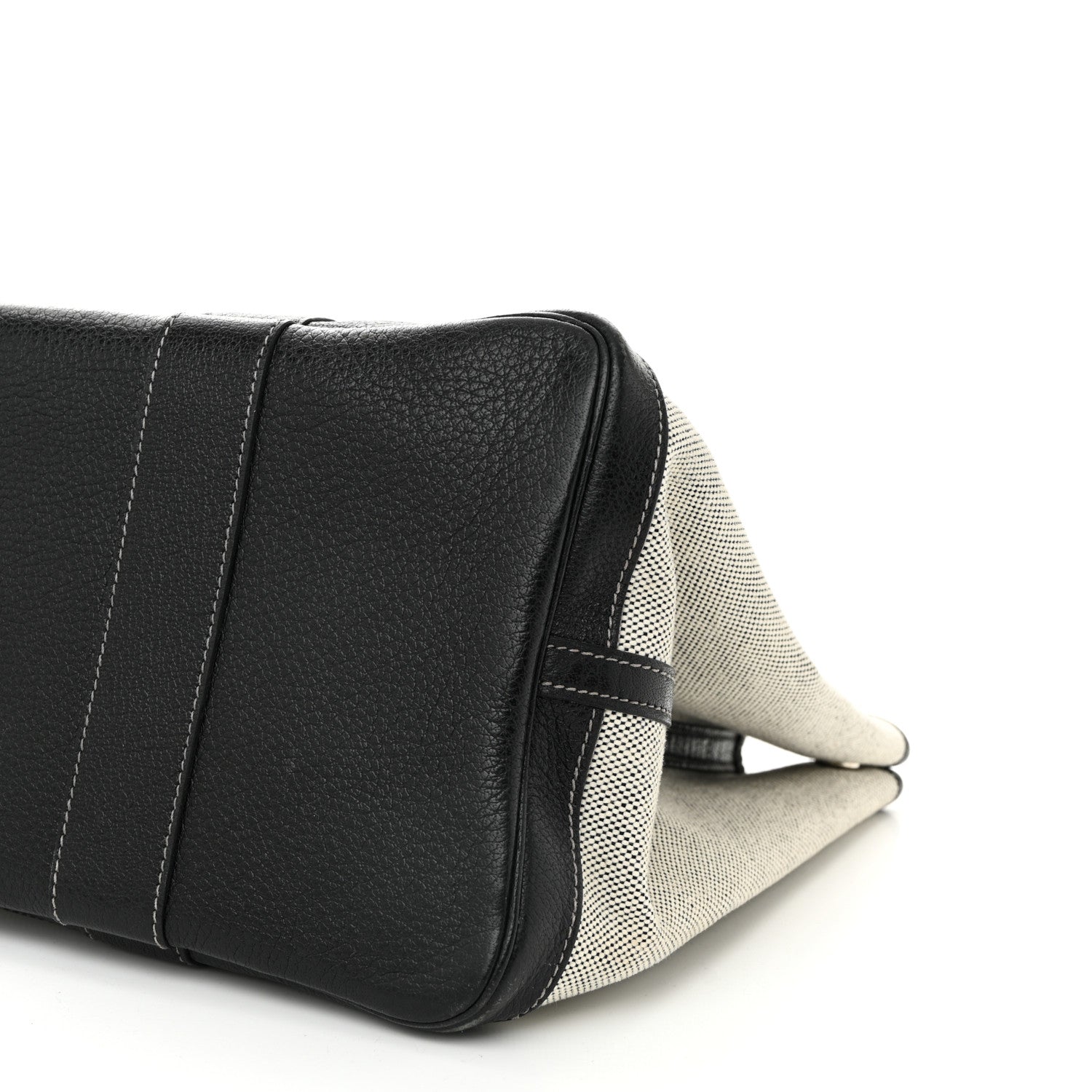 Hermes Toile Negonda Garden Party 36 MM Tote Black Ecru 9 of 10