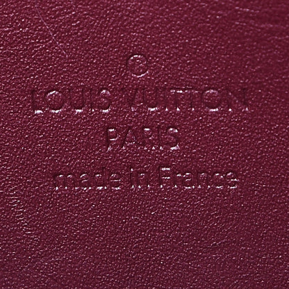 Louis Vuitton Vernis Zippy Wallet Rouge Fauviste 6 of 8