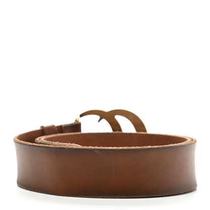 Gucci Faded Calfskin Double G 40mm Belt 85 34 Cuir 2 of 6