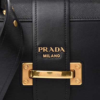 Prada City Calf Saffiano Pionniere Bag Black 9 of 9