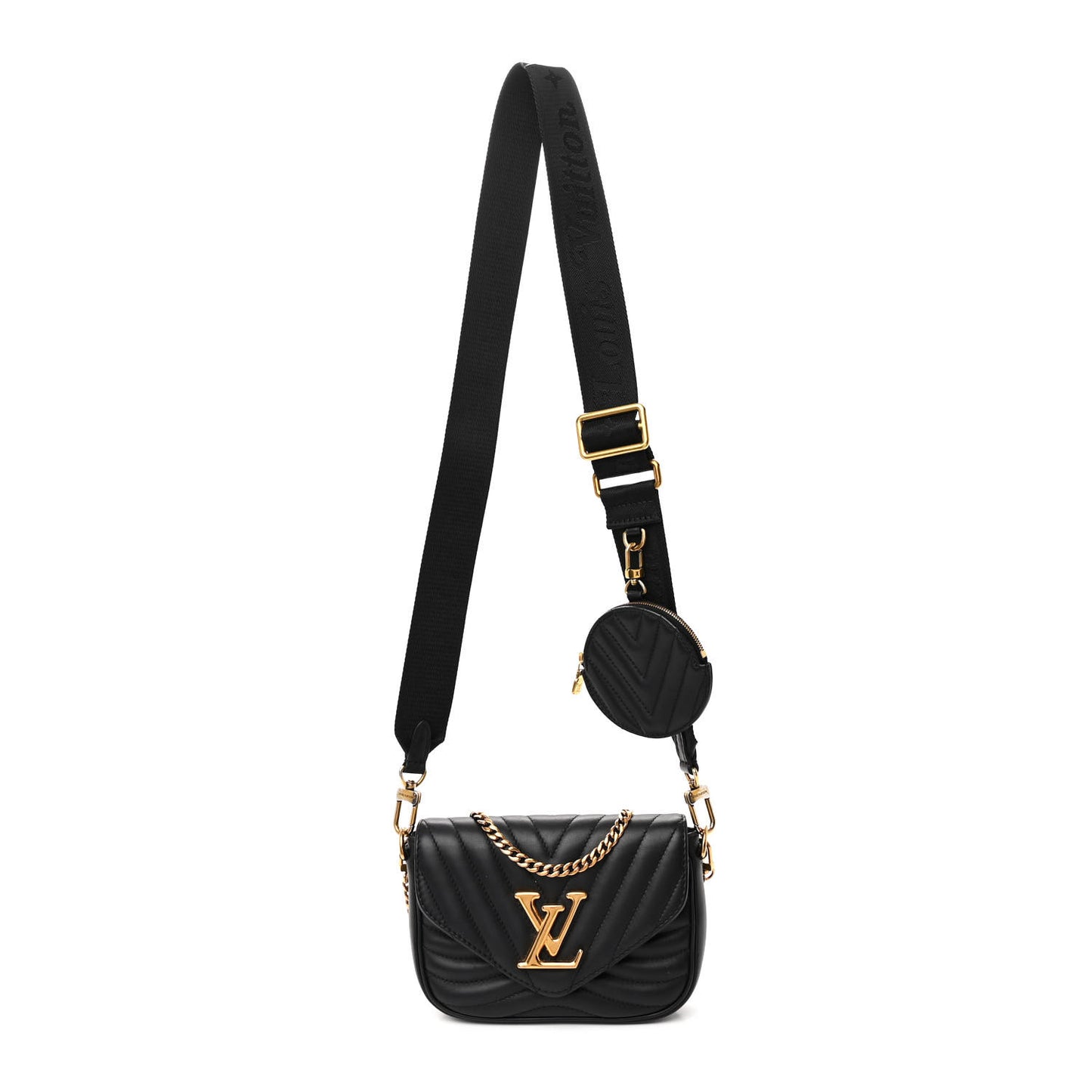 Calfskin New Wave Multi Pochette Black