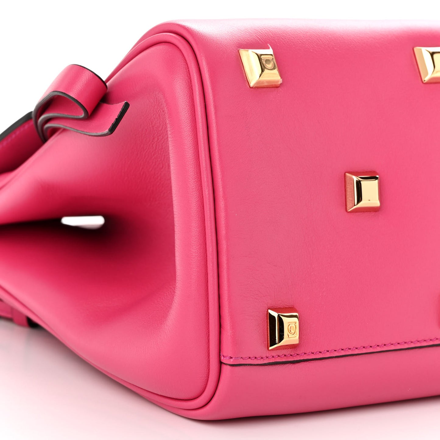 Calfskin Medium Studio Bag Phoenix Pink
