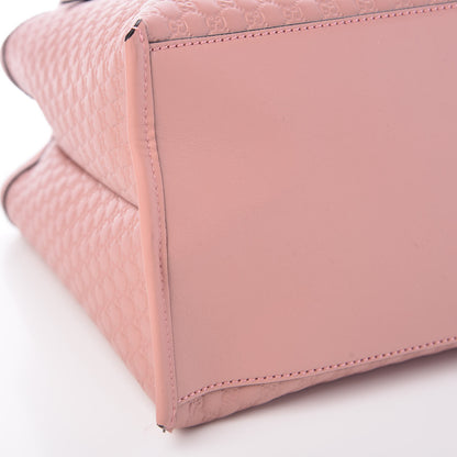 Gucci Soft Microguccissima Medium Tote Soft Pink 10 of 11