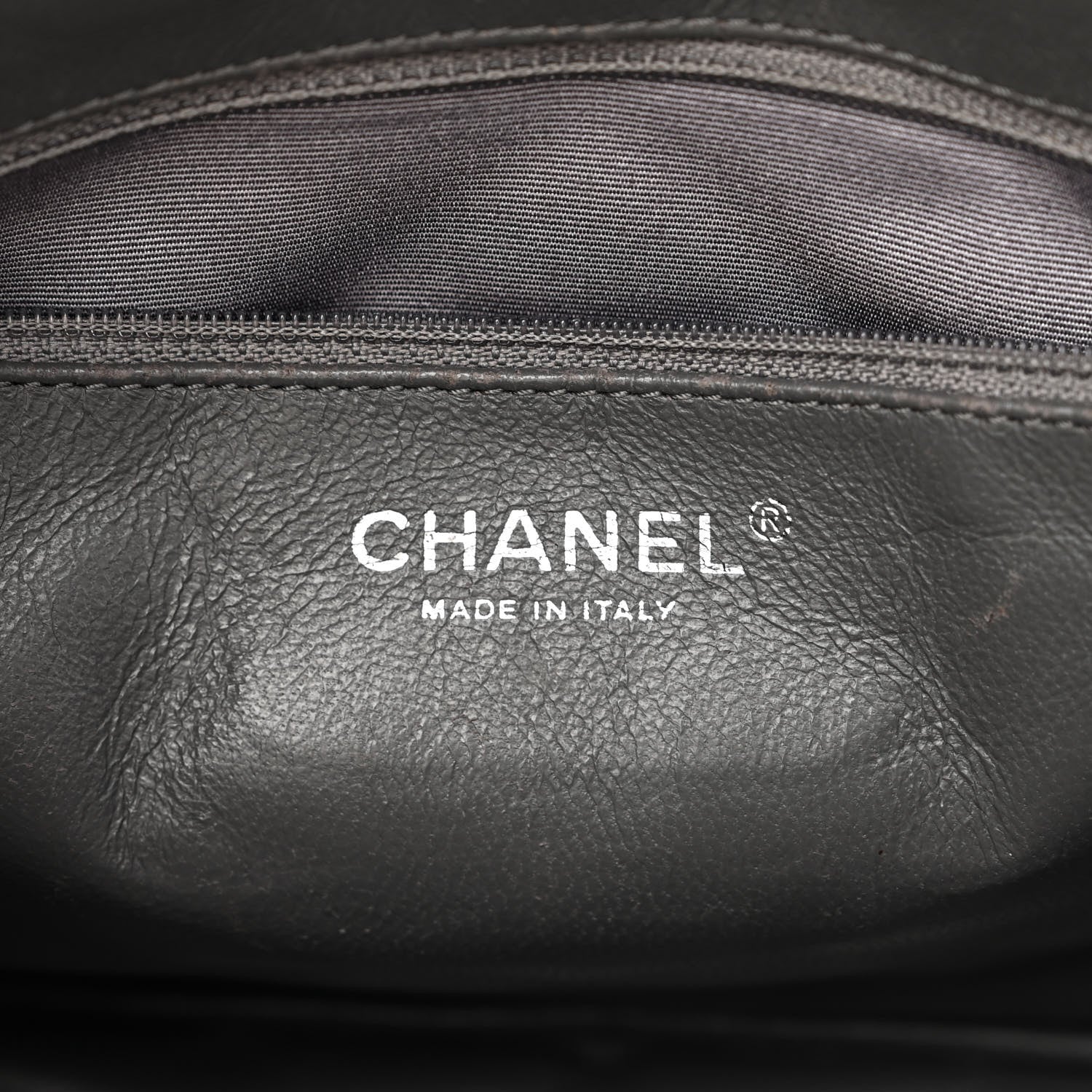 Chanel Aged Calfskin Quilted Medium Reissue Camera Case Grey 6 of 10