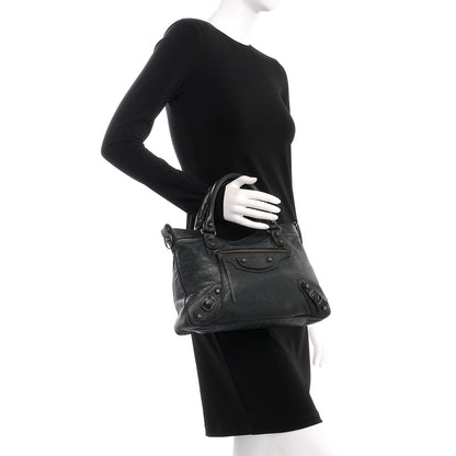 Balenciaga Agneau Classic Hardware Town Black 3 of 9