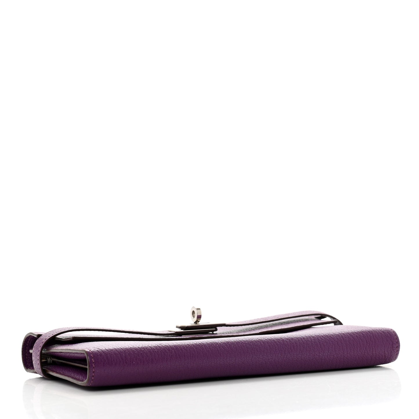 Chevre Mysore Kelly Longue Wallet Violet