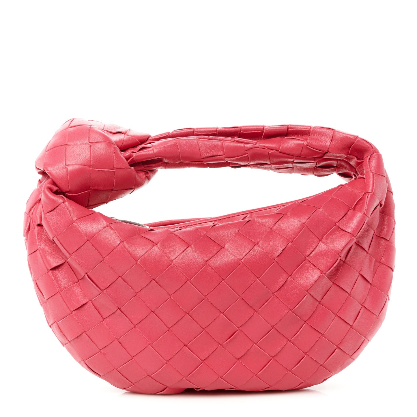 Nappa Intrecciato Mini Jodie Cranberry