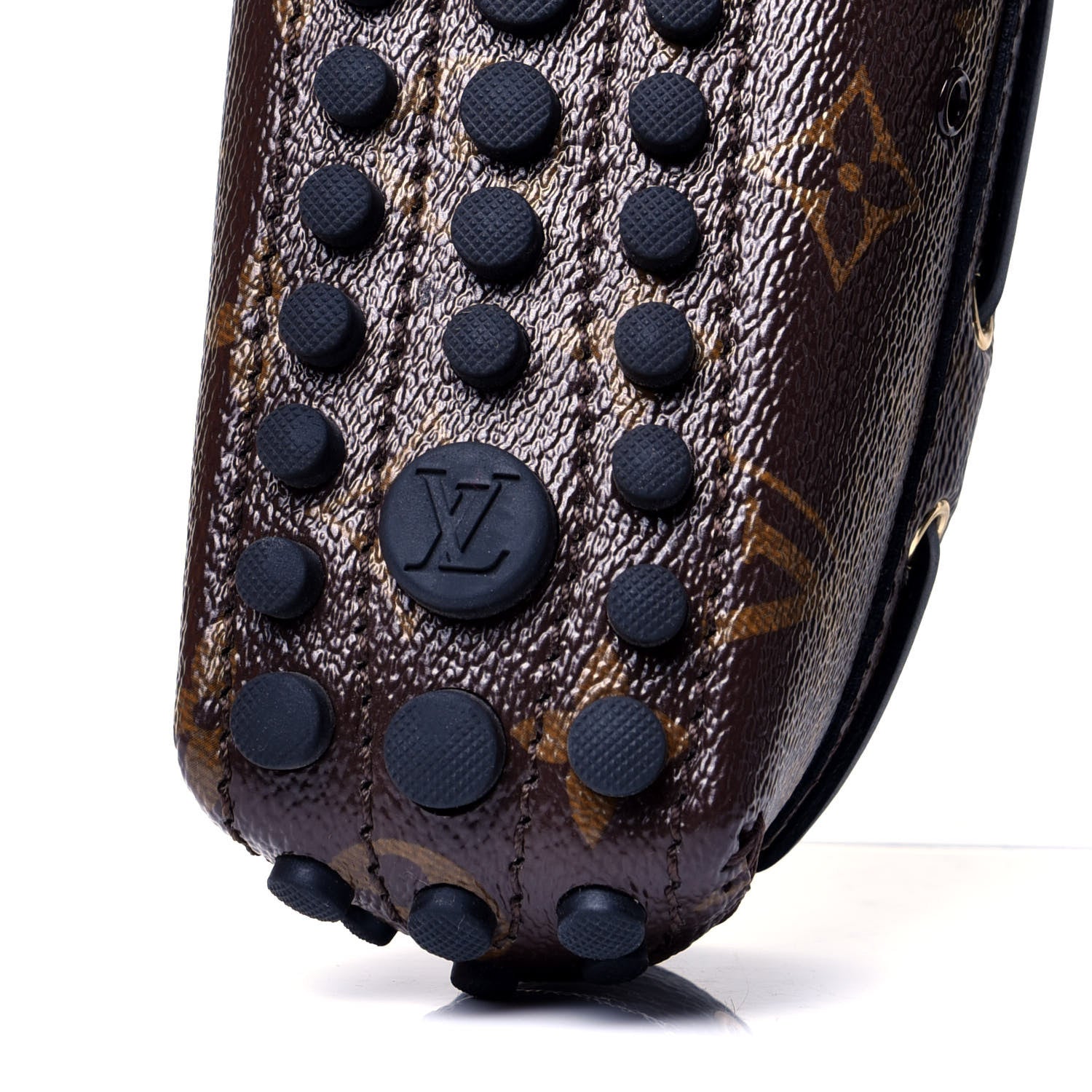 Louis Vuitton Patent Monogram Gloria Loafers 37 8 of 10