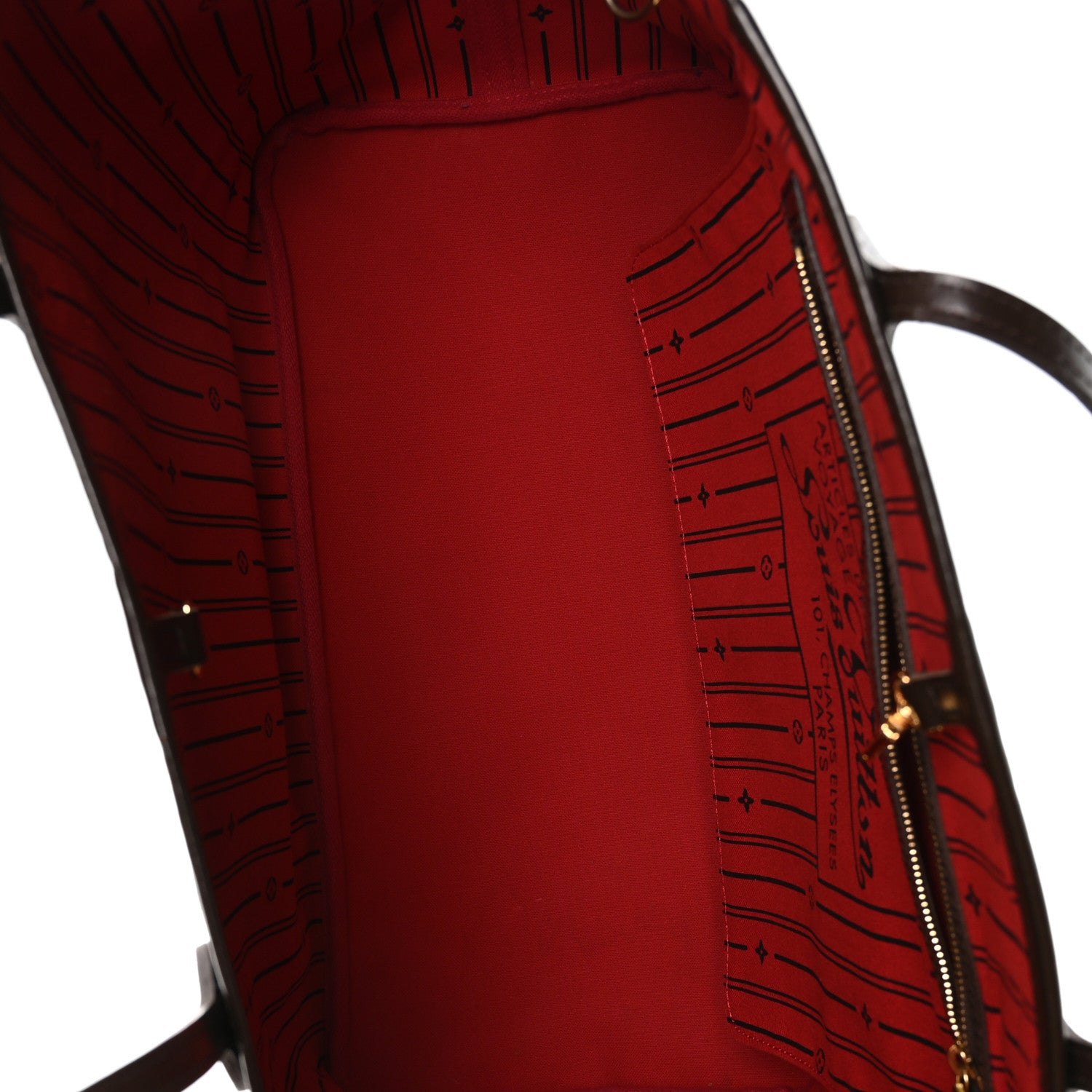 Louis Vuitton Damier Ebene Neverfull GM 5 of 10