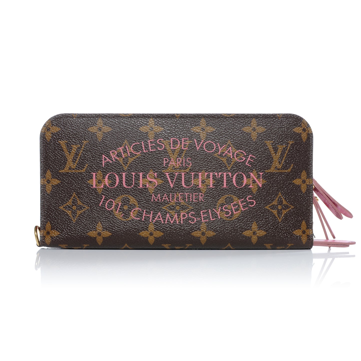 Monogram Articles de Voyage Ikat Insolite Wallet Rose Velours