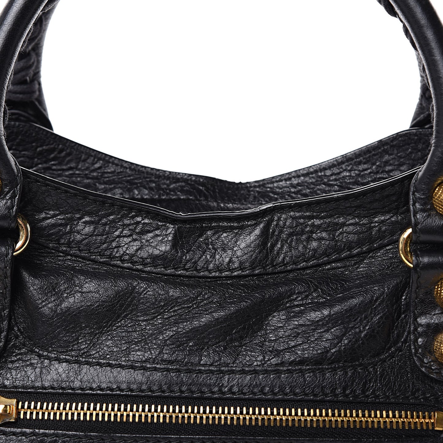 Agneau Giant 12 Gold Hardware City Black