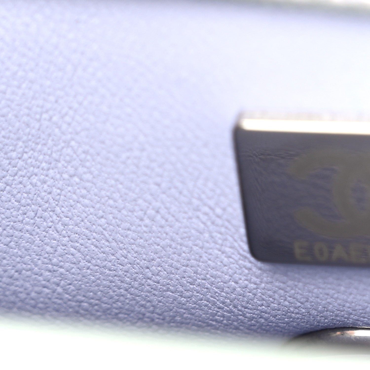 Chanel Iridescent Caviar Quilted Extra Mini Coco Handle Flap Light Blue 7 of 11