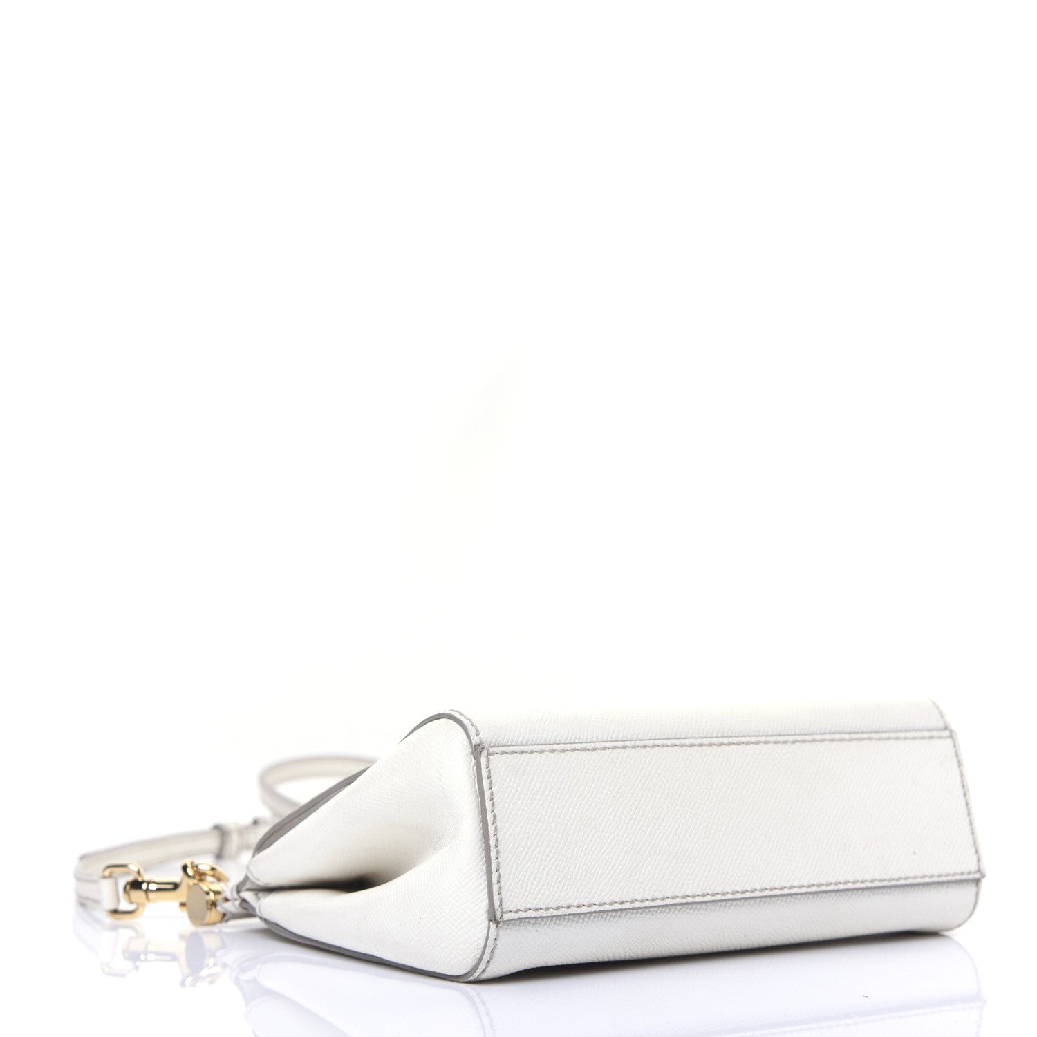 Dolce & Gabbana Dauphine Small Miss Sicily Satchel White 4 of 17