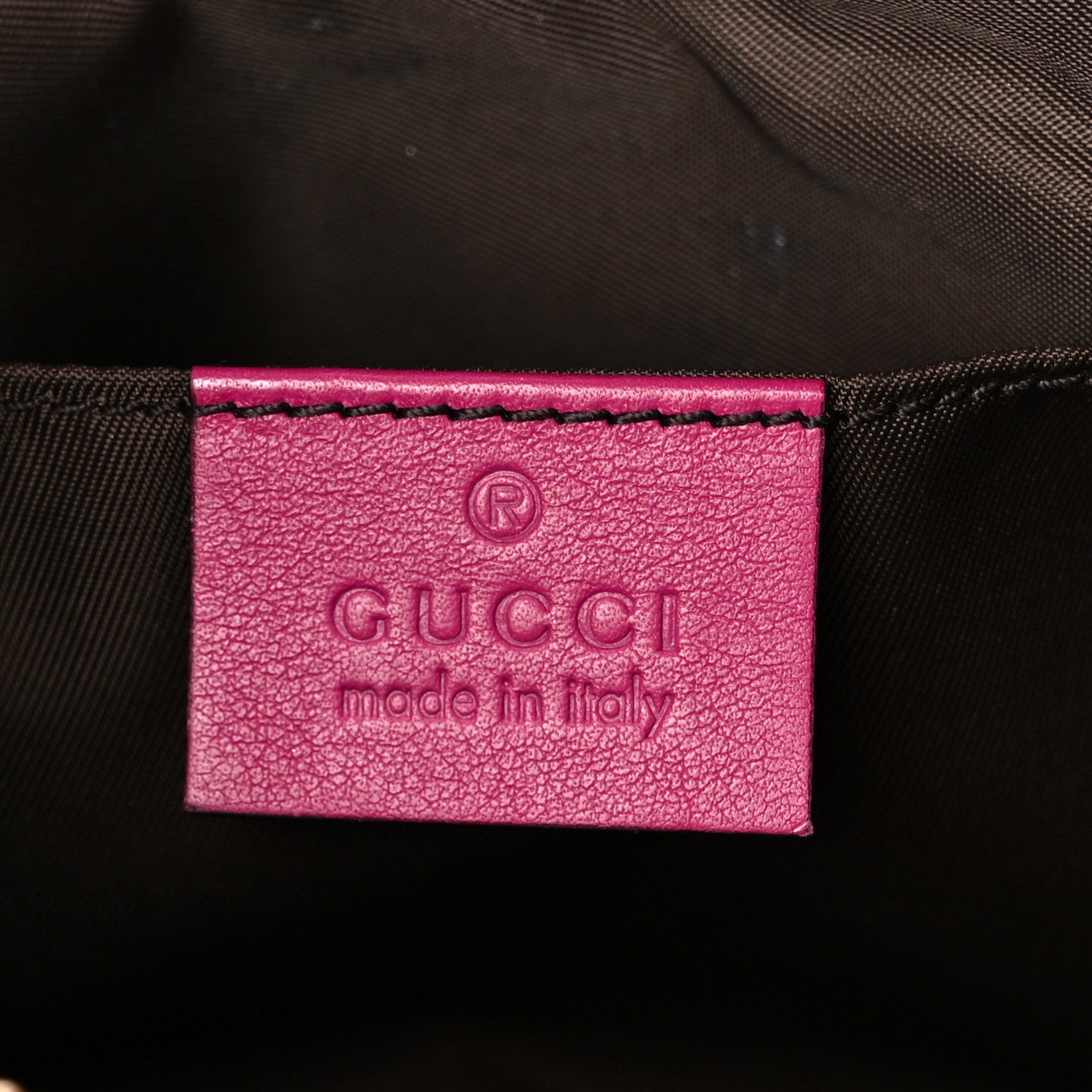 Gucci Soft Patent Soho Cosmetic Case Bright Bougainvillea 6 of 10