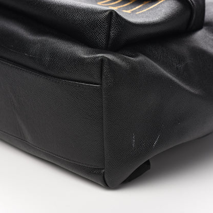 Givenchy Textured Calfskin Print Backpack Black 10 of 11