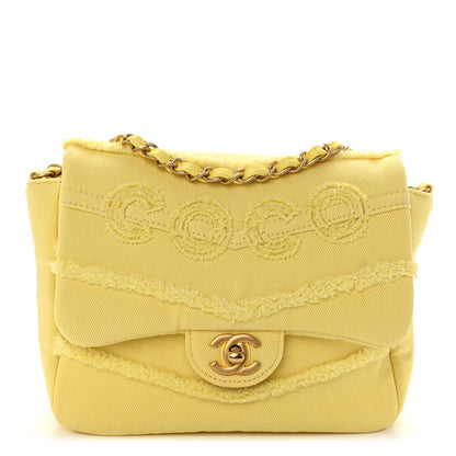 Chanel Denim Coco Flap Yellow 1 of 10