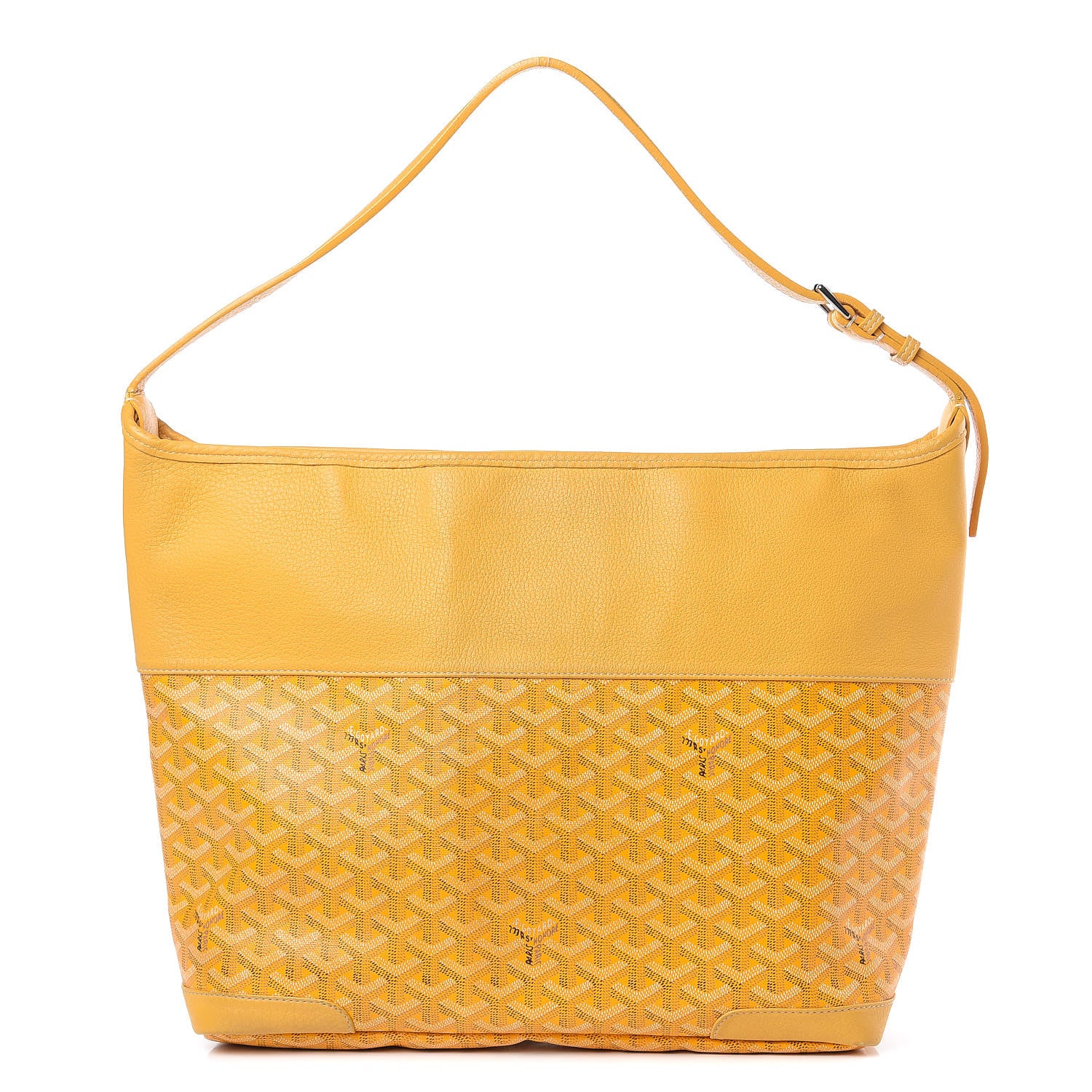 Goyard Goyardine Grenadines Hobo Yellow 1 of 11