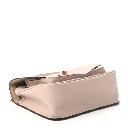 Louis Vuitton Grained Calfskin Lockme Chain Bag Greige 4 of 13