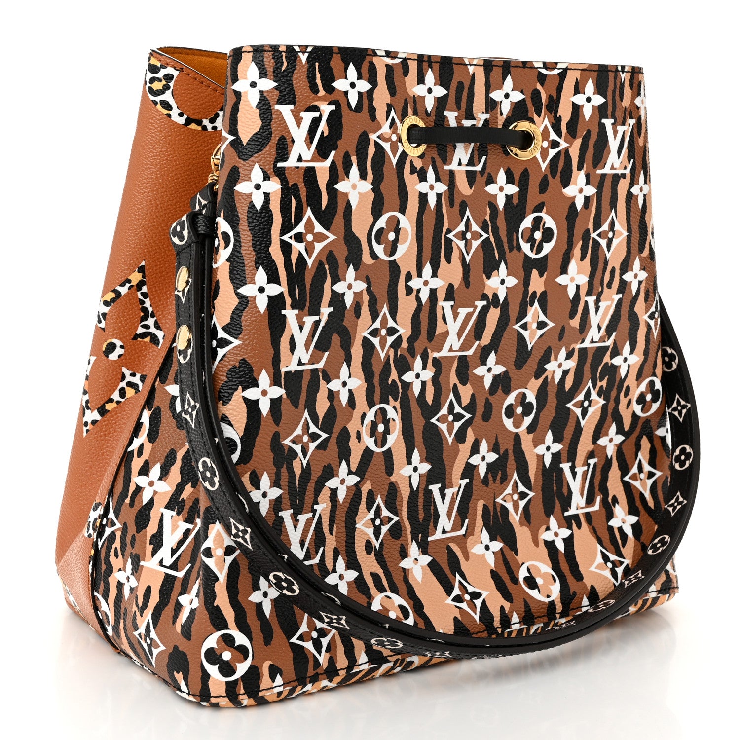 Louis Vuitton Monogram Giant Jungle NeoNoe Caramel 3 of 9