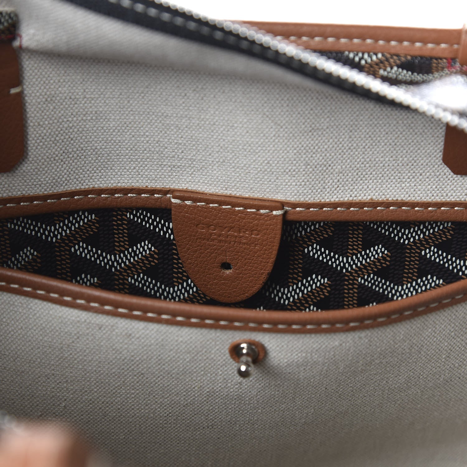 Goyard Goyardine Artois PM Black Gold 8 of 10