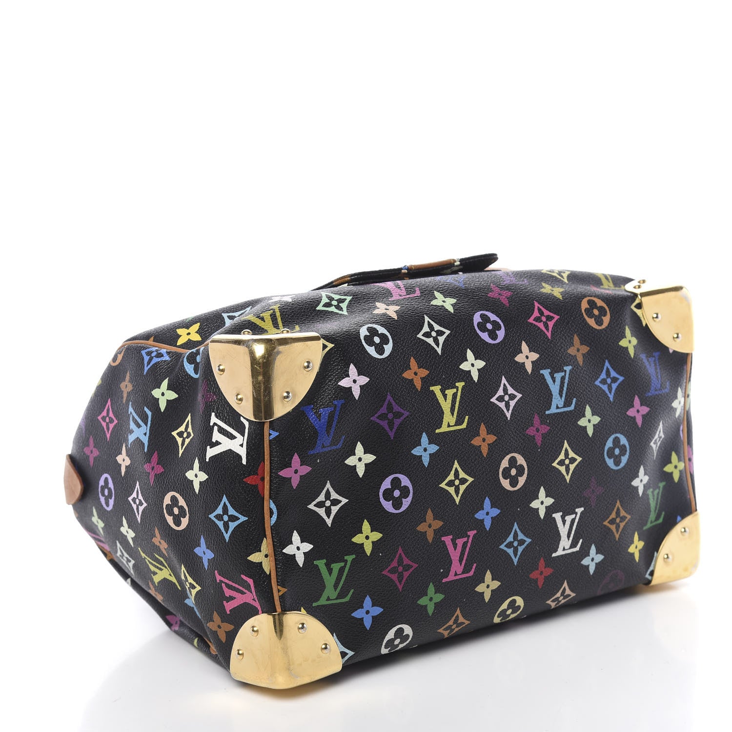 Louis Vuitton Monogram Multicolor Speedy 30 Black 4 of 14
