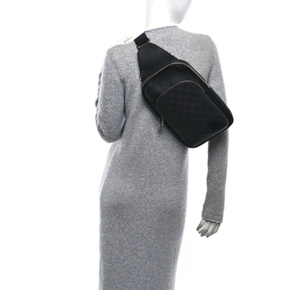 Louis Vuitton Damier Infini Avenue Sling Bag NM Onyx 2 of 9