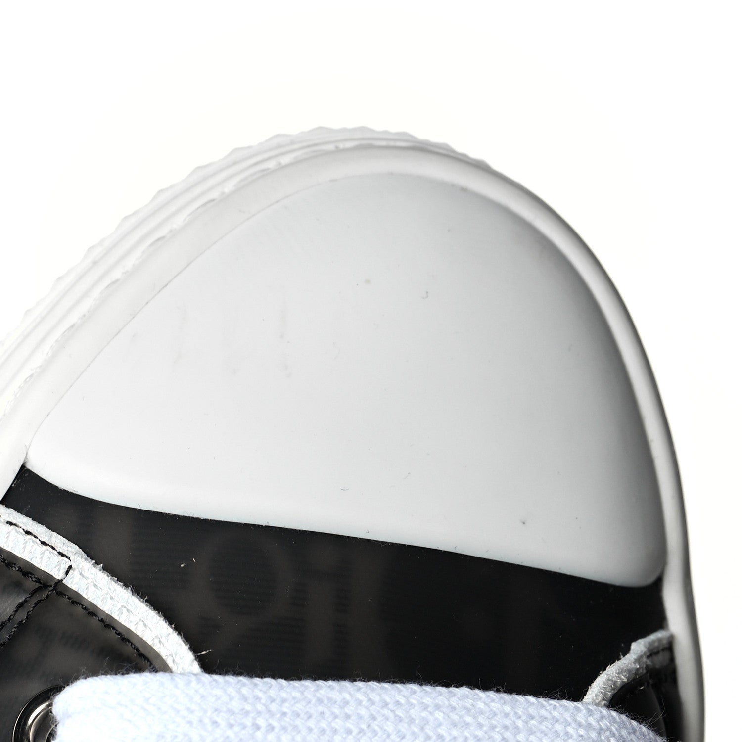 Christian Dior Canvas Oblique Mens B23 High Top Sneakers 43 White 9 of 9