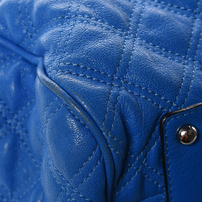 Marc Jacobs Calfskin Quilted Stam Bright Blue 19 of 21