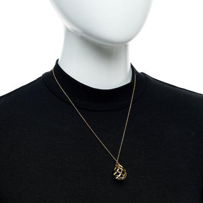 Tiffany 18K Yellow Gold Paloma Picasso Venezia Luce Pendant Necklace 2 of 5