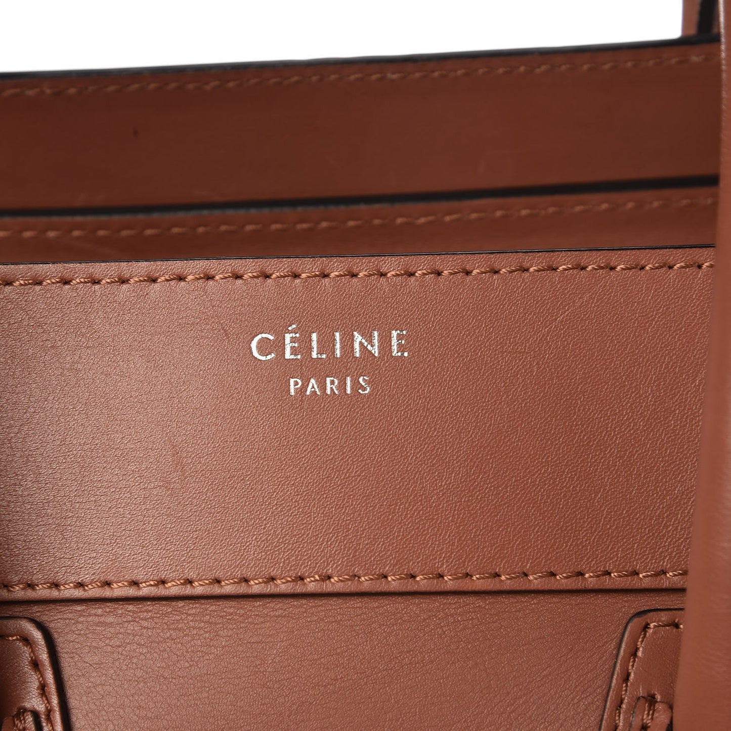 Smooth Calfskin Mini Luggage Sienna