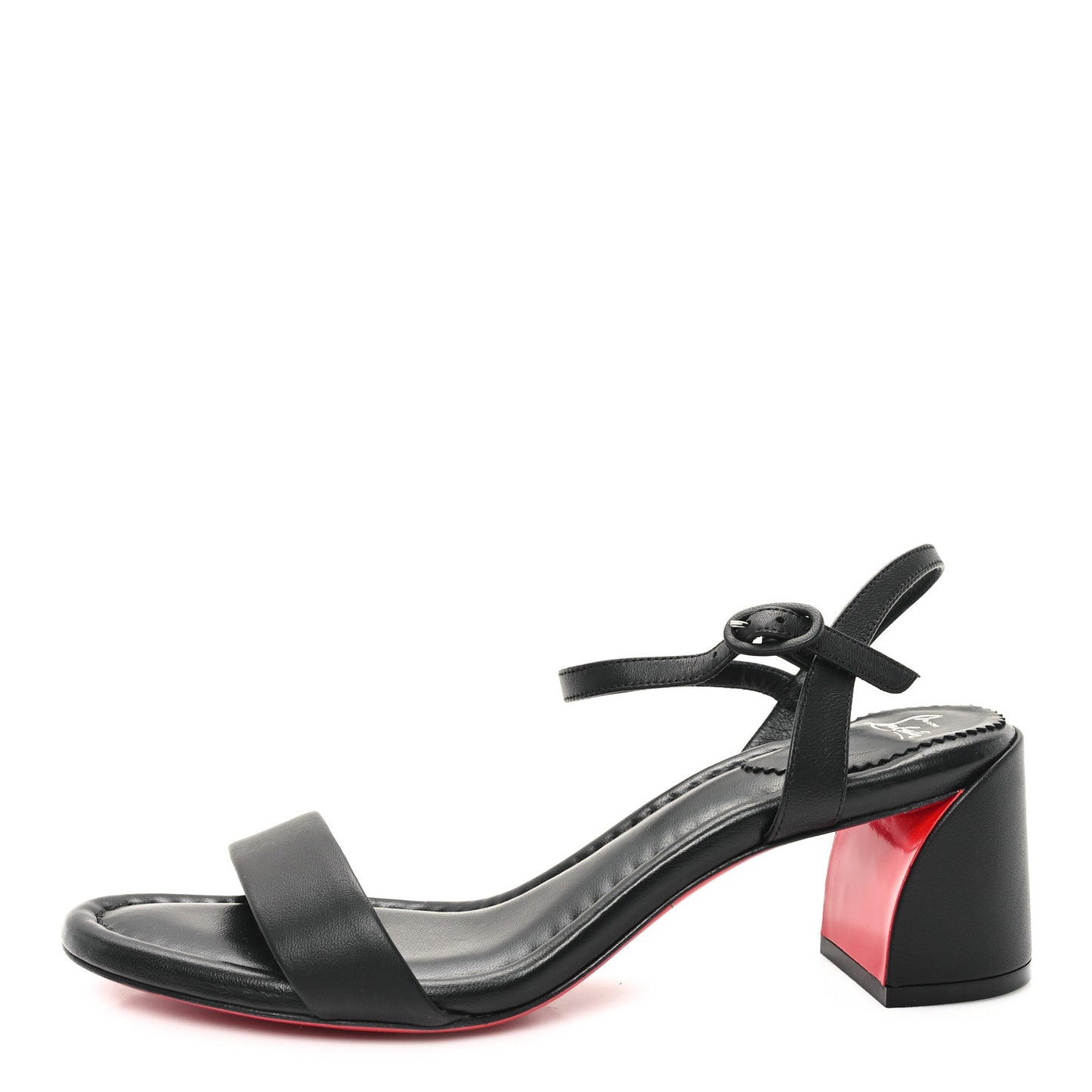 Nappa Miss Jane 55 Sandal 38.5 Black