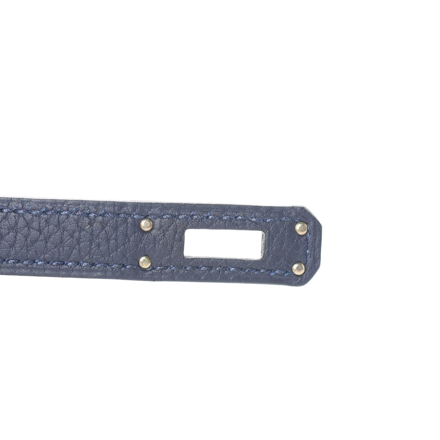 Togo Swift Officier Birkin 25 Bleu Nuit Vert Cypress
