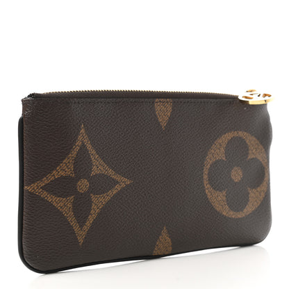 Louis Vuitton Reverse Monogram Giant Trio Rectangle Pouch 3 of 7