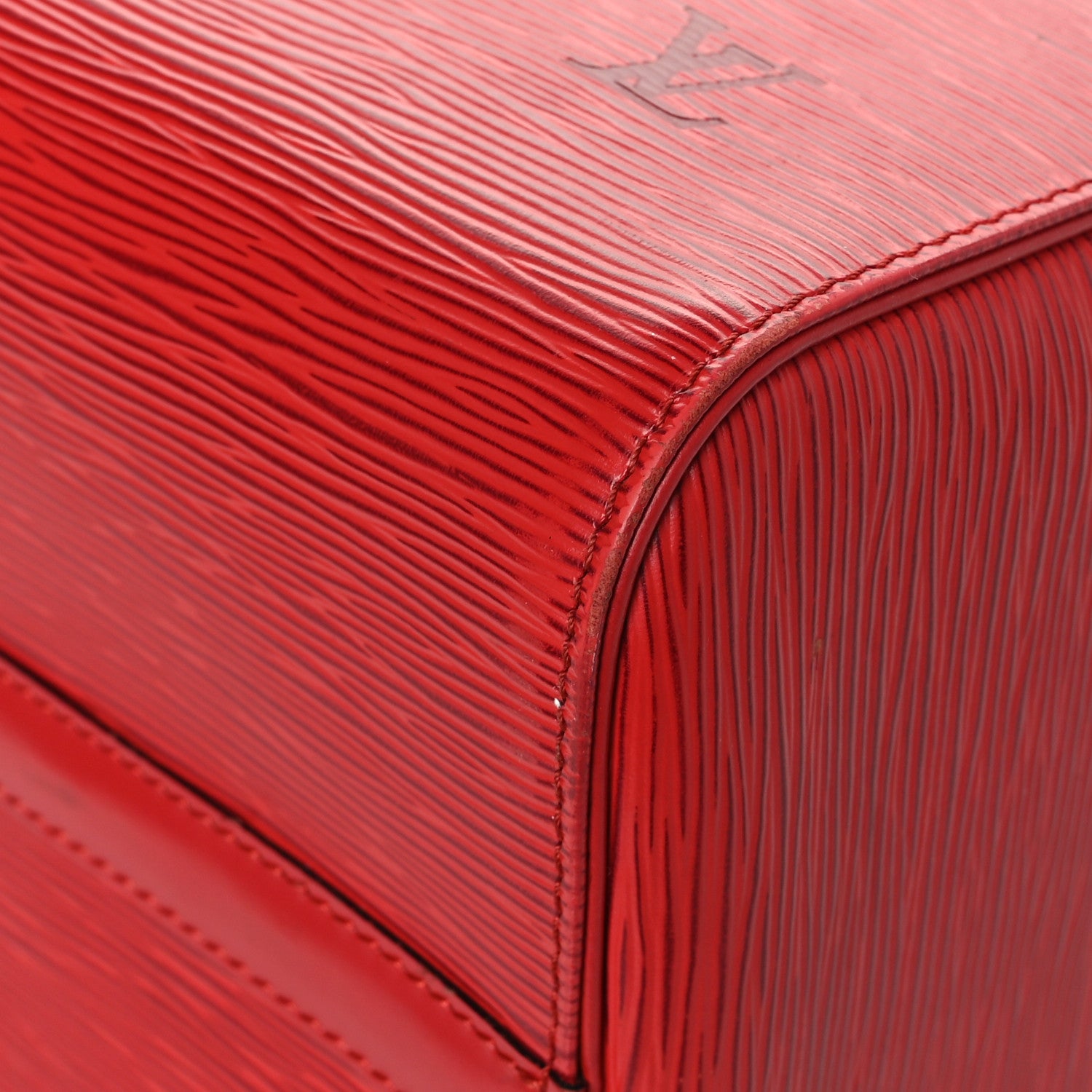 Louis Vuitton Epi Speedy 30 Castillan Red 11 of 11
