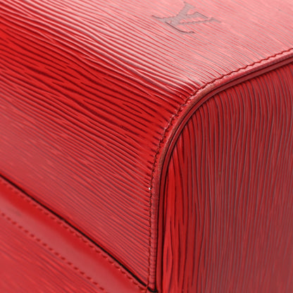 Louis Vuitton Epi Speedy 30 Castillan Red 11 of 11