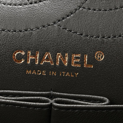Chanel Aged Calfskin Quilted 2.55 Reissue 226 Flap Dark Khaki 6 of 10
