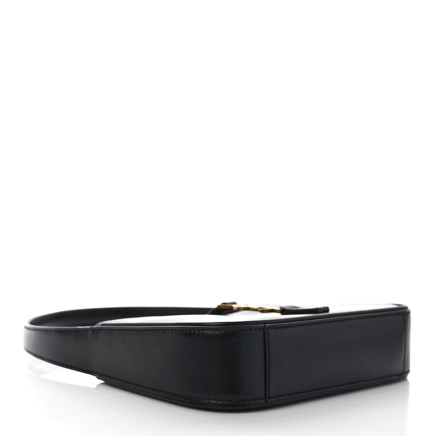 Smooth Calfskin Le 5 A 7 Mini Hobo Black