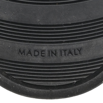 Chanel Lambskin Tweed Zipped Sneakers 36 Black Blue 11 of 12