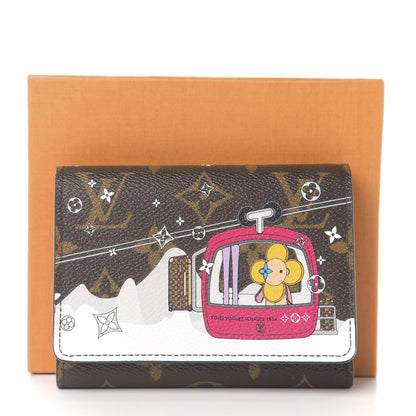 Louis Vuitton Monogram 2019 Christmas Animation Victorine Wallet Fuchsia 9 of 9
