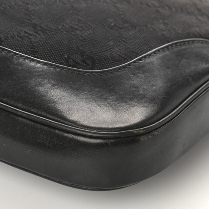 Gucci Monogram Small Jackie O Hobo Black 9 of 15