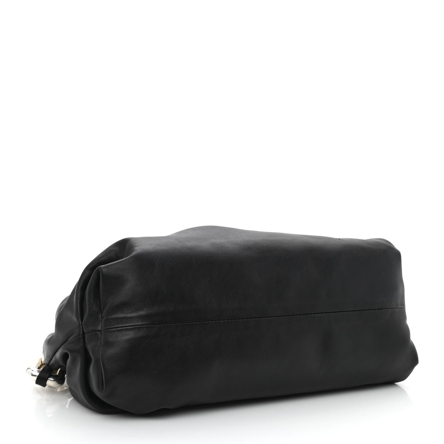 Bottega Veneta Calfskin The Pouch Chain Black 4 of 10