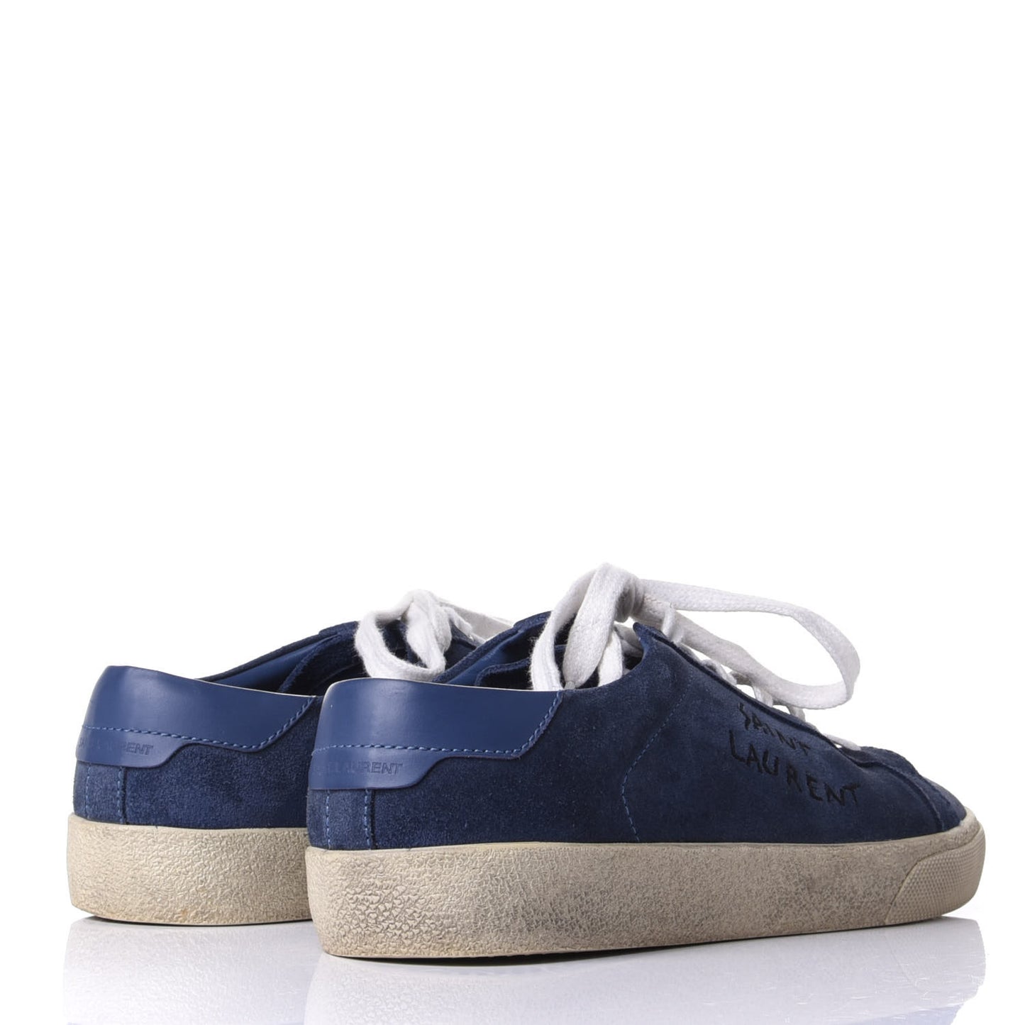 Suede Womens Court Classic Sneakers 40 Denim