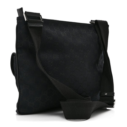 Gucci Monogram Signature Web Small Messenger Black 3 of 11