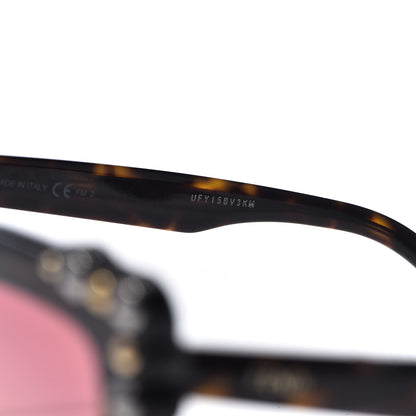 Fendi Studded Can Eye Sunglasses FF 0260/S Havana 7 of 8
