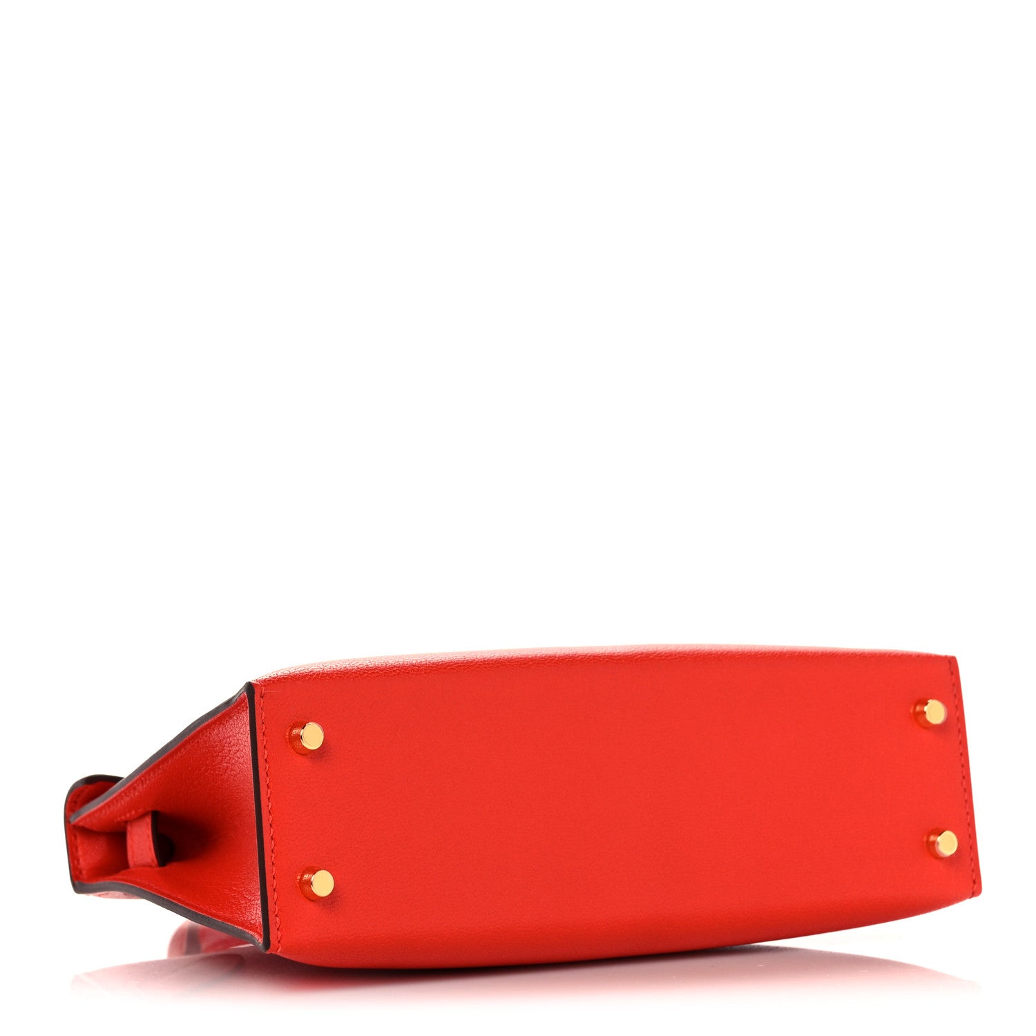 Hermes Chevre Mysore Mini Kelly Sellier 20 Capucine 4 of 11