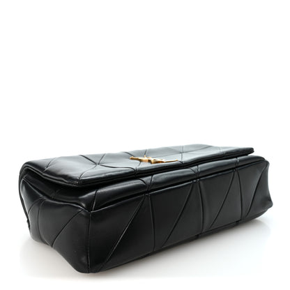 Saint Laurent Lambskin Patchwork Monogram Medium Jamie Black 4 of 10
